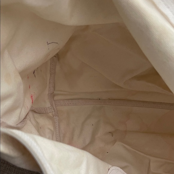 Longchamp White and Tan Tote Bag - Picture 8 of 8